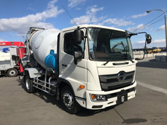 Hino 6studs large Mixer trucks 2KG-FJ2ACA (99647) 1枚目