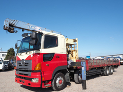 日野 大型 平ボディ（クレーン付） PK-FW1EXWG (99976) 1枚目