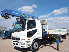 Mitsubishi Fuso Small Crane equipped trucks SKG-FK61F (100044) 1枚目