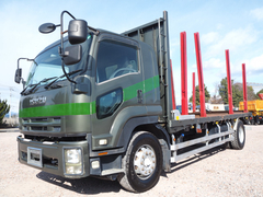 Isuzu 6studs large Flat body LKG-FVR34U2 (100051) 1枚目