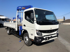 三菱ふそう 小型 平ボディ（クレーン付） 2PG-FEB80 (100236) 1枚目