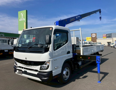 三菱ふそう 小型 平ボディ（クレーン付） 2PG-FEB80 (100740) 1枚目