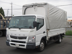 三菱ふそう 小型 幌車（ウィング式） TKG-FEB50 (9755) 1枚目