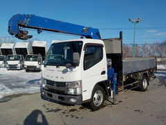 Mitsubishi Fuso Small Crane equipped trucks TKG-FEA50 (100885) 1枚目
