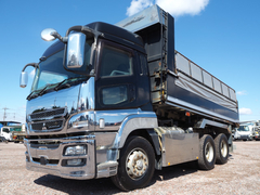 Mitsubishi Fuso Large Soil dump QKG-FV50VX (102125) 1枚目