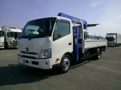 Hino Small Crane equipped trucks 2KG-XZU720 (102382) 1枚目