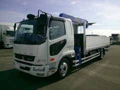 Mitsubishi Fuso Small Crane equipped trucks 2KG-FK62F (102384) 1枚目