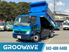 Mitsubishi Fuso 6studs large Soil dump QKG-FK62FZ (103370) 1枚目