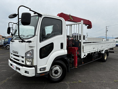 いすゞ 中型 平ボディ（クレーン付） PKG-FRR90S1 (103823) 1枚目