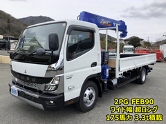 Mitsubishi Fuso Small Crane equipped trucks 2PG-FEB90 (103869) 1枚目