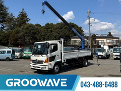 日野 中型 平ボディ（クレーン付） TKG-FC9JKAP (103889) 1枚目