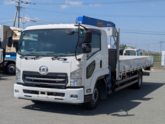 UDトラックス（日産） 中型 平ボディ（クレーン付） 2RG-BTR90U2 (105351) 1枚目