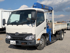 日野 小型 平ボディ（クレーン付） TPG-XZU650M (105410) 1枚目