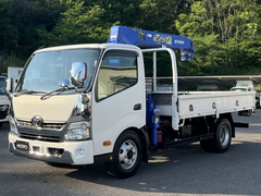 トヨタ 小型 平ボディ（クレーン付） TKG-XZU712 (105504) 1枚目