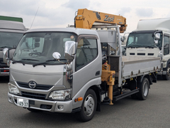 Hino Small Crane equipped trucks TPG-XZU655M (110317) 1枚目