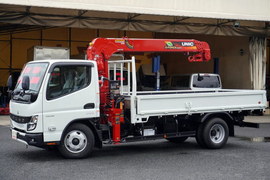 三菱ふそう 小型 平ボディ（クレーン付） 2RG-FEAV0 (105888) 1枚目