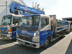 三菱ふそう 小型 平ボディ（クレーン付） PA-FE83DGY (6926) 1枚目