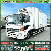 日野 中型 冷蔵冷凍バン TKG-FD7JLAG (109390) 1枚目