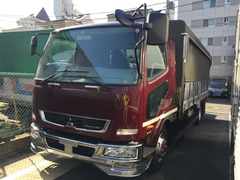 三菱ふそう 中型 幌車 TKG-FK61F (5508) 1枚目