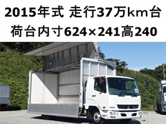 三菱ふそう 中型 ウィング TKG-FK61F (112210) 1枚目