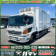 日野 中型 冷蔵冷凍バン TKG-FD7JLAA (110435) 1枚目