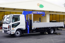 三菱ふそう 増トン 平ボディ（クレーン付） 2KG-FK62FZ (108217) 1枚目