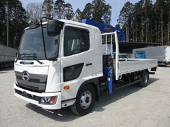 日野 中型 平ボディ（クレーン付） 2KG-FD2ABA (29977) 1枚目