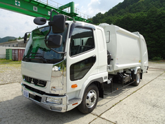三菱ふそう 中型 塵芥車（プレス式） 2KG-FK62F (113000) 1枚目