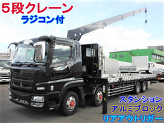 Mitsubishi Fuso Large Crane equipped trucks BDG-FS54JZ (37614) 1枚目
