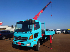 Hino Small Crane equipped trucks BKG-FC7JKYA (113195) 1枚目
