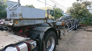 Fullhalf Flatbed trailer FKC220 (2003) 1枚目