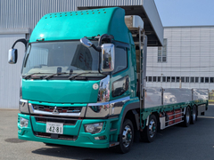 Mitsubishi Fuso Large Flat body 2PG-FS74HZ (109869) 1枚目