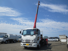 いすゞ 中型 平ボディ（クレーン付） 2PG-FRR90S1 (109801) 1枚目