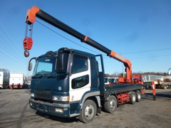 Mitsubishi Fuso Large Crane equipped trucks KL-FS50MRY (2041) 1枚目