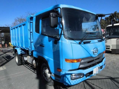 UDトラックス（日産） 中型 深ダンプ（土砂禁） MK38L-00257 (12643) 1枚目
