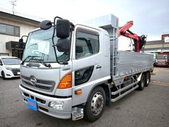 日野 増トン 平ボディ（クレーン付） LDG-GK8JNAA (110392) 1枚目