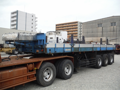 Yusoki Flatbed trailer YFV3553B (1297) 1枚目