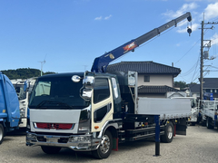 三菱ふそう 増トン 平ボディ（クレーン付） 2KG-FK65FZ (109567) 1枚目
