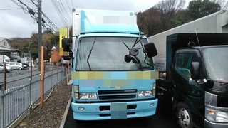 三菱ふそう 中型 バン KK-FK64HK (2883) 1枚目