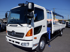 日野 中型 平ボディ（クレーン付） TKG-FC9JKAA (109163) 1枚目