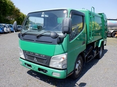 三菱ふそう 小型 塵芥車（回転式） PDG-FE73D (11081) 1枚目