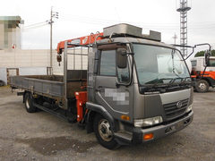 UDトラックス（日産） 中型 平ボディ（クレーン付） KK-MK252HB (3430) 1枚目