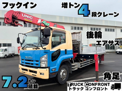 Isuzu 6studs large Crane equipped trucks LKG-FTR90T2 (111764) 1枚目