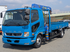 Mitsubishi Fuso Middle Crane equipped trucks 2KG-FK61F (109666) 1枚目