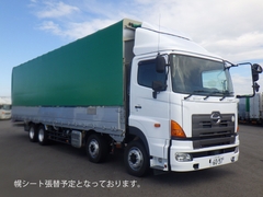 日野 大型 幌車（ウィング式） QPG-FW1EZEG (113046) 1枚目