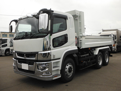Mitsubishi Fuso Large Soil dump 2KG-FV70HX (26176) 1枚目