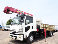いすゞ 増トン 平ボディ（クレーン付） LPG-FTR90S2 (110589) 1枚目