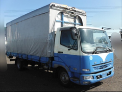 Mitsubishi Fuso Middle Holo box PA-FK71R (1484) 1枚目