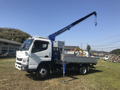 三菱ふそう 小型 平ボディ（クレーン付） SKG-FEB50 (5811) 1枚目