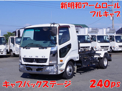 Mitsubishi Fuso Middle Arm roll trucks TKG-FK61F (113680) 1枚目